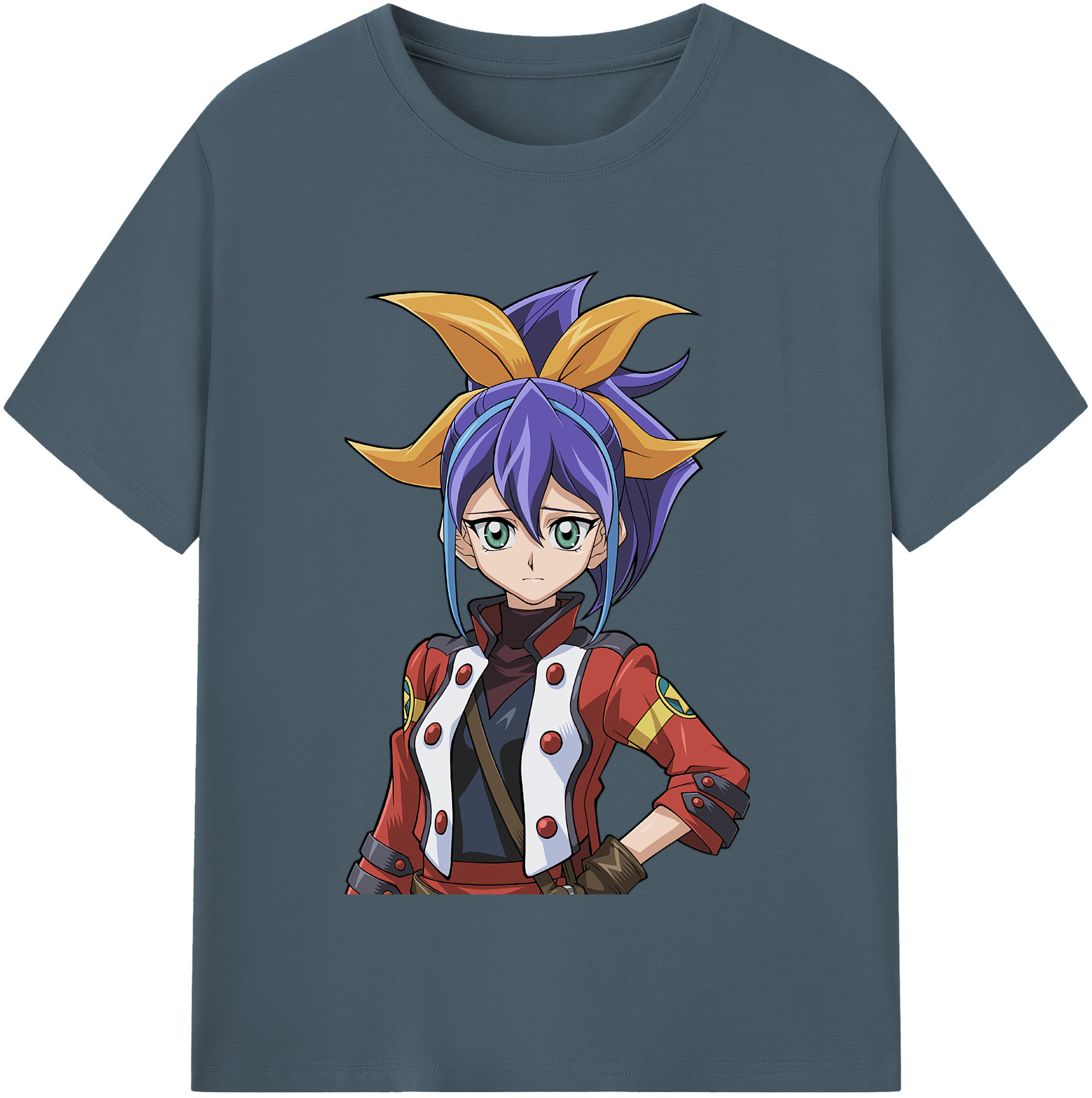 （画像用） 遊☆戯☆王 Yu-Gi-Oh! 綿100％半袖Tシャツ（フロントプリント）